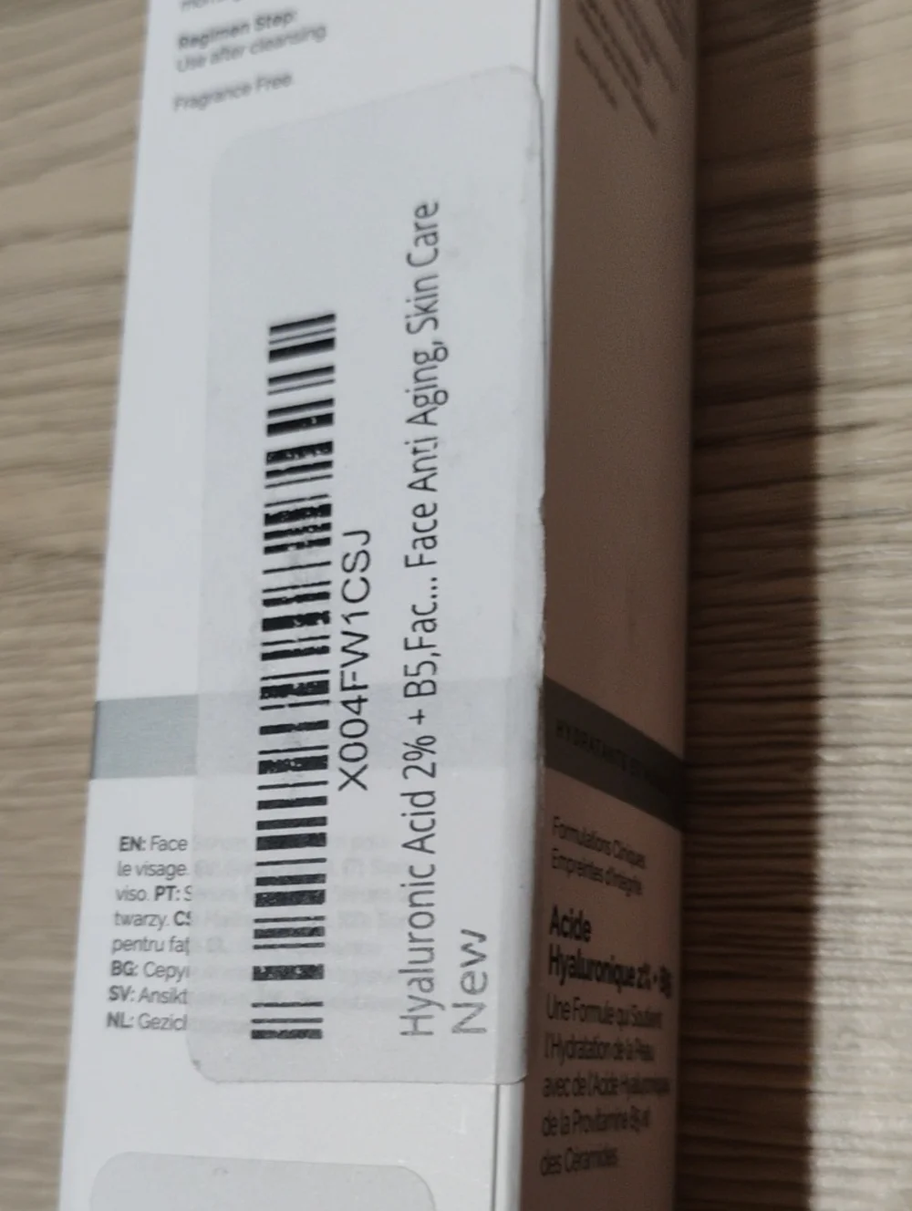 The Ordinary Hyaluronic Acid 2% + B5 Serum - White
